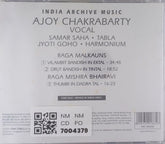 Ajoy Chakrabarty - Raga Malkauns (CD)